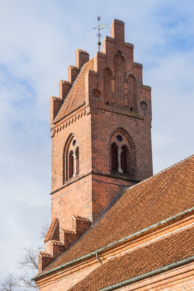 Bell tower Sortebrødre Viborg Danemark
