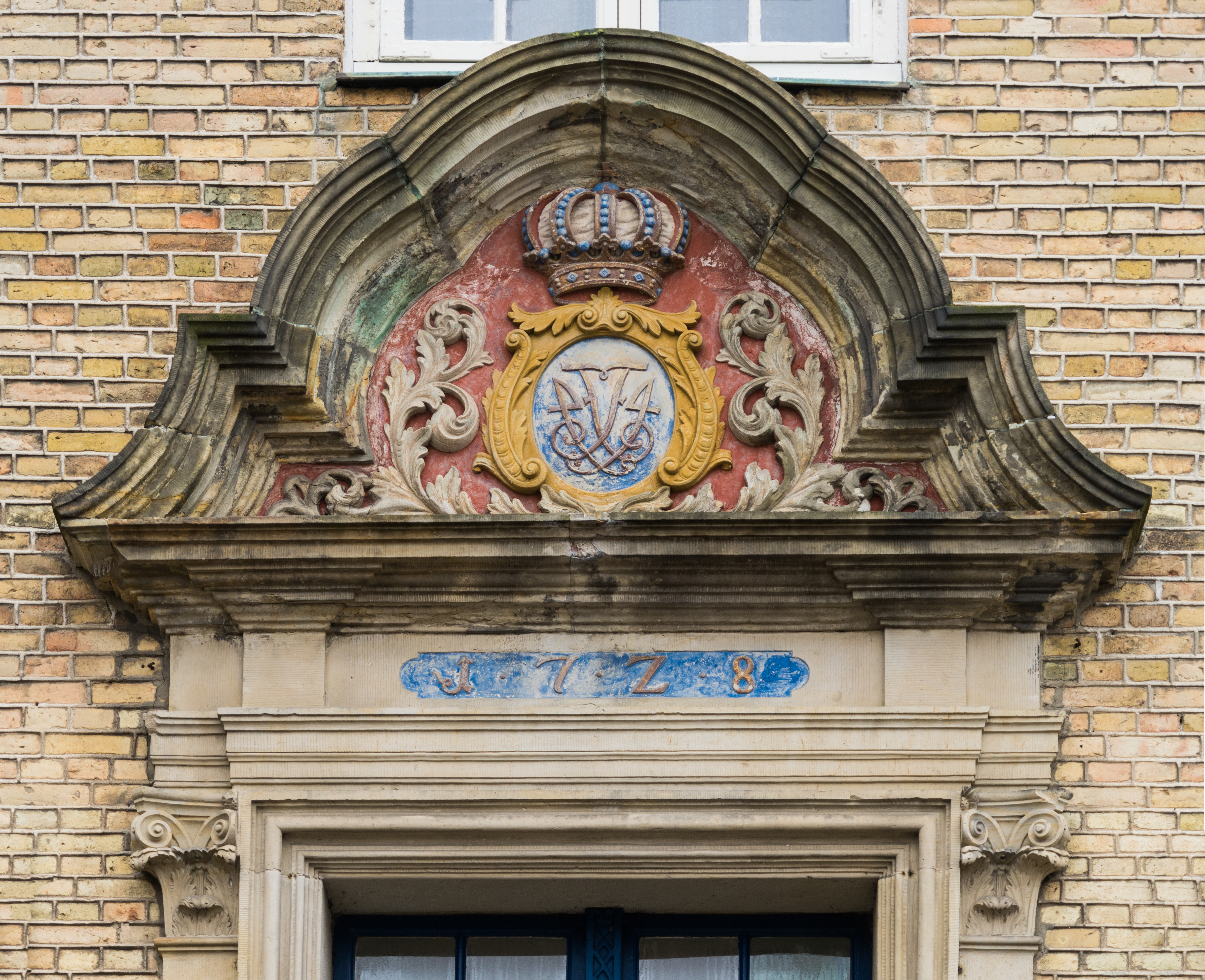 Skovgaard museet pediment Viborg Denmark