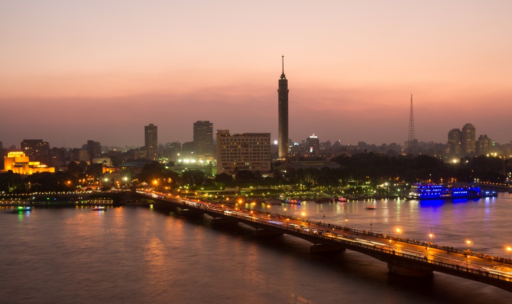 Late evening in Cairo