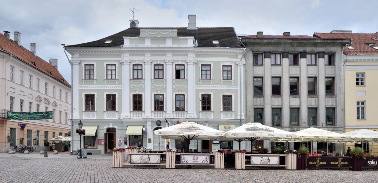 Tartu Town Hall Square north