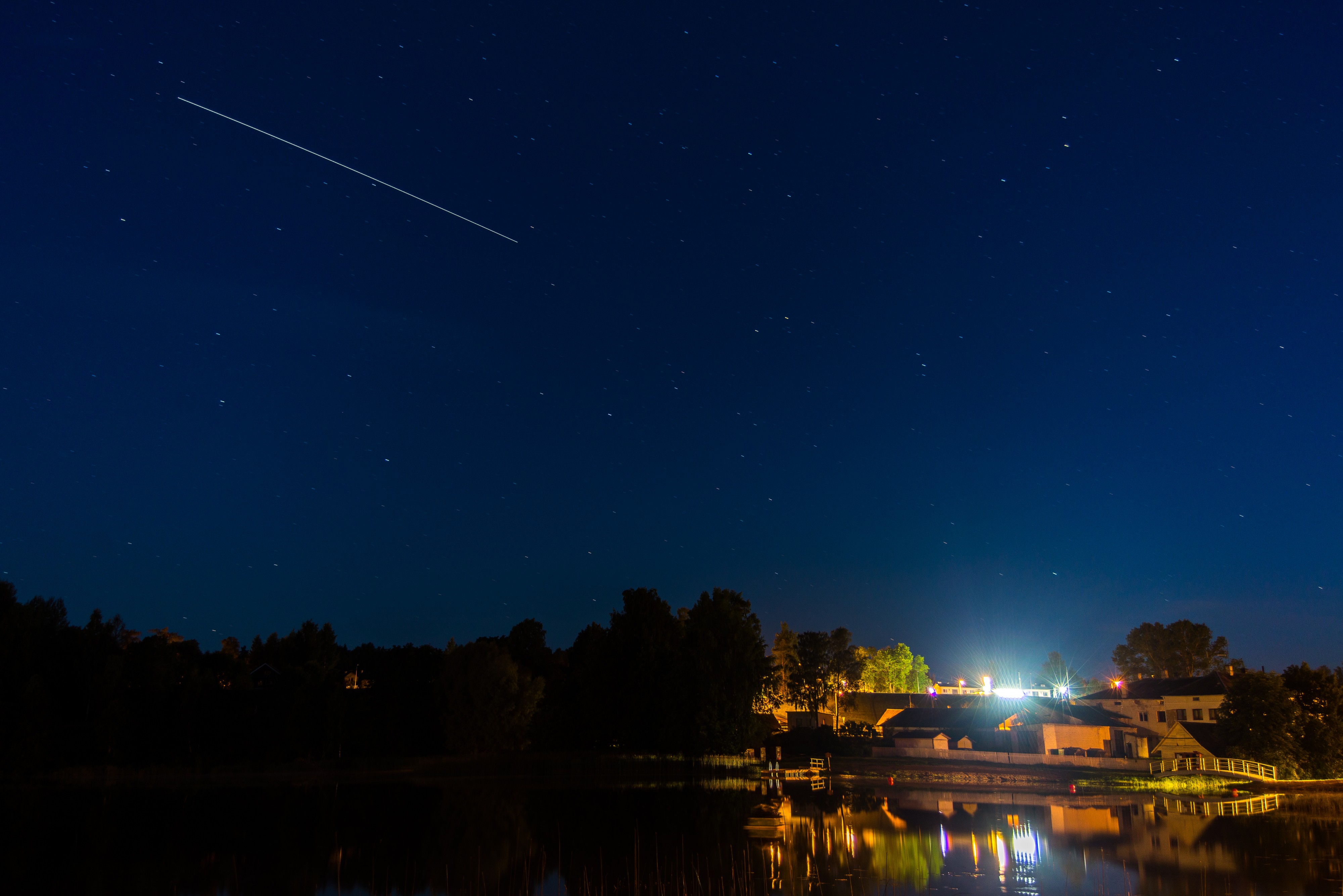ISS Rõuge Suurjärve kohal