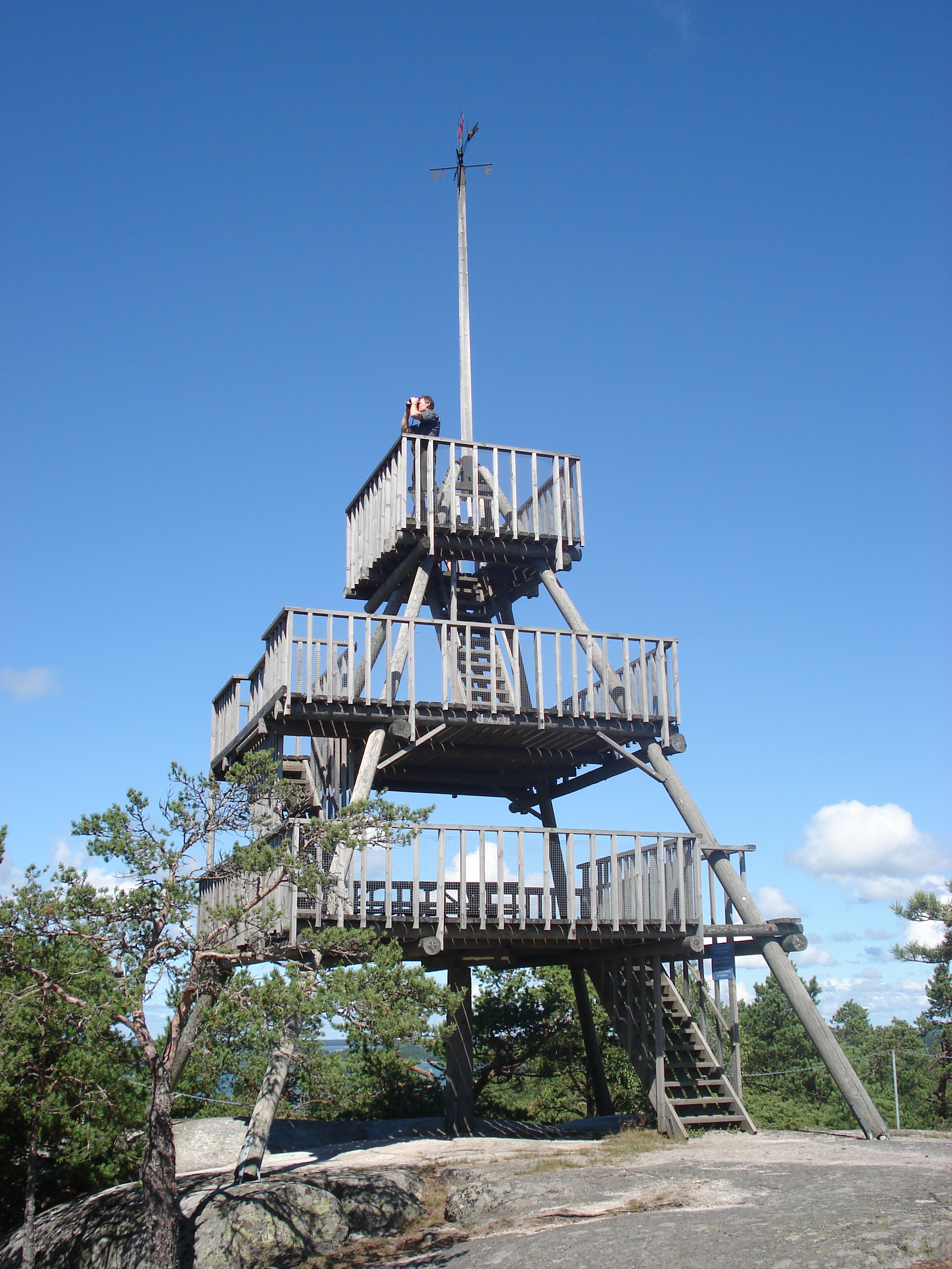 Näkötorni, Borgberg, Houtskari, 21.7.2007