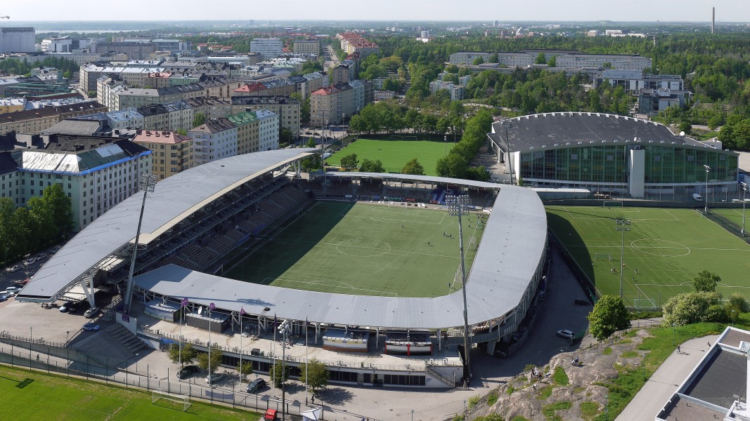 Sonera Stadium ja Helsingin jäähalli