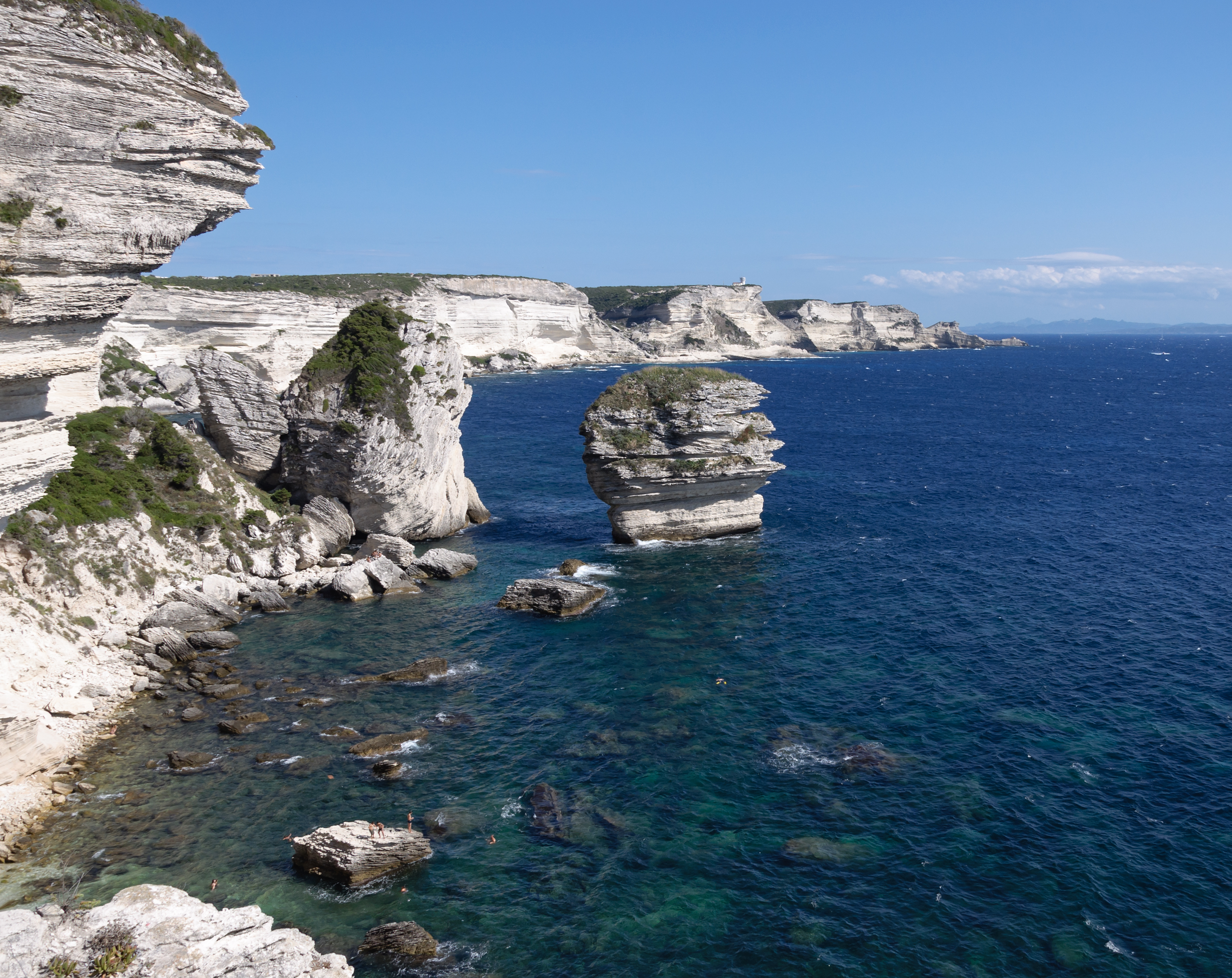 Bonifacio falaises Grain de Sable