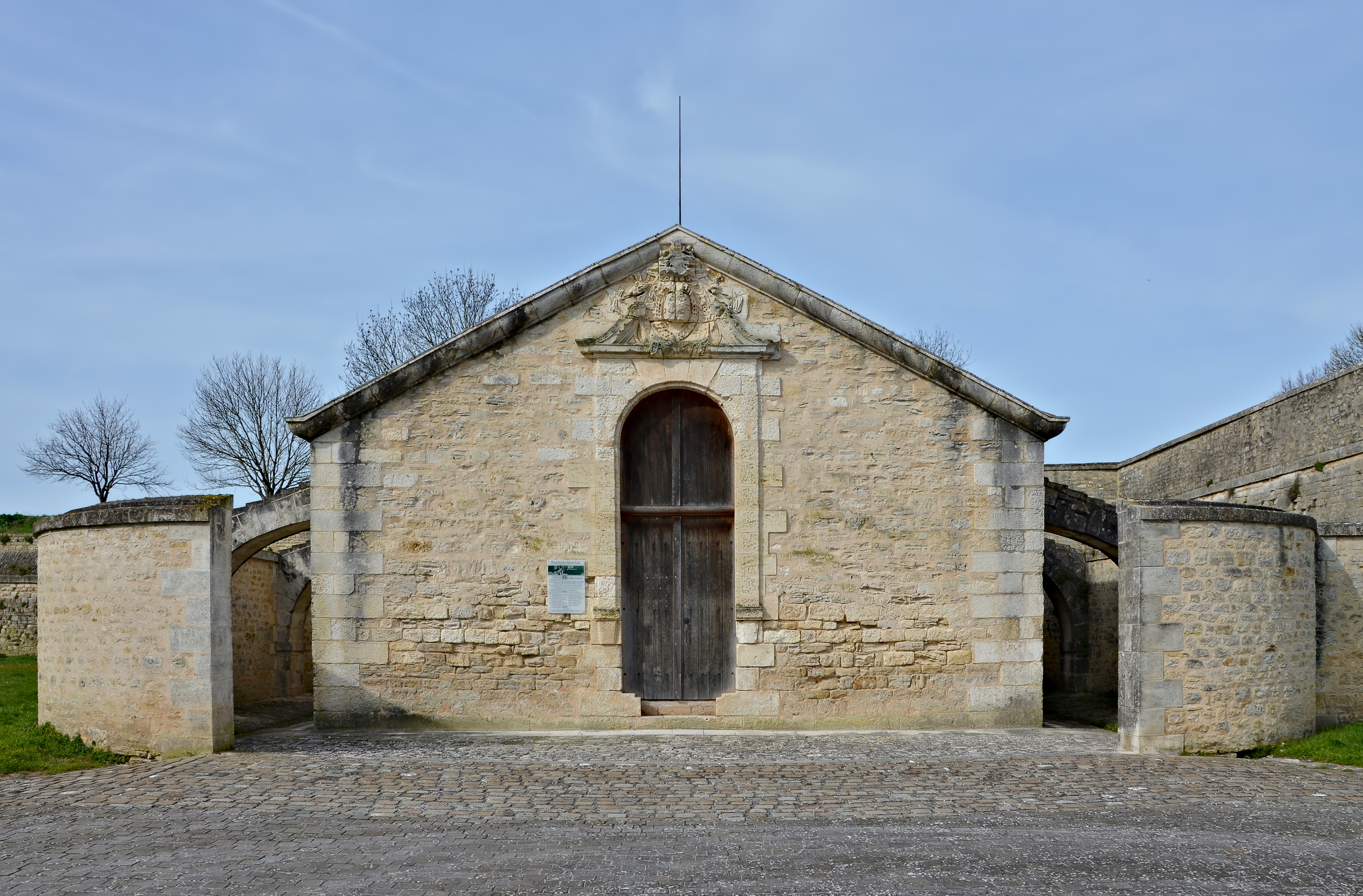 Brouage 17 Poudrière Saint-Luc façade 2014