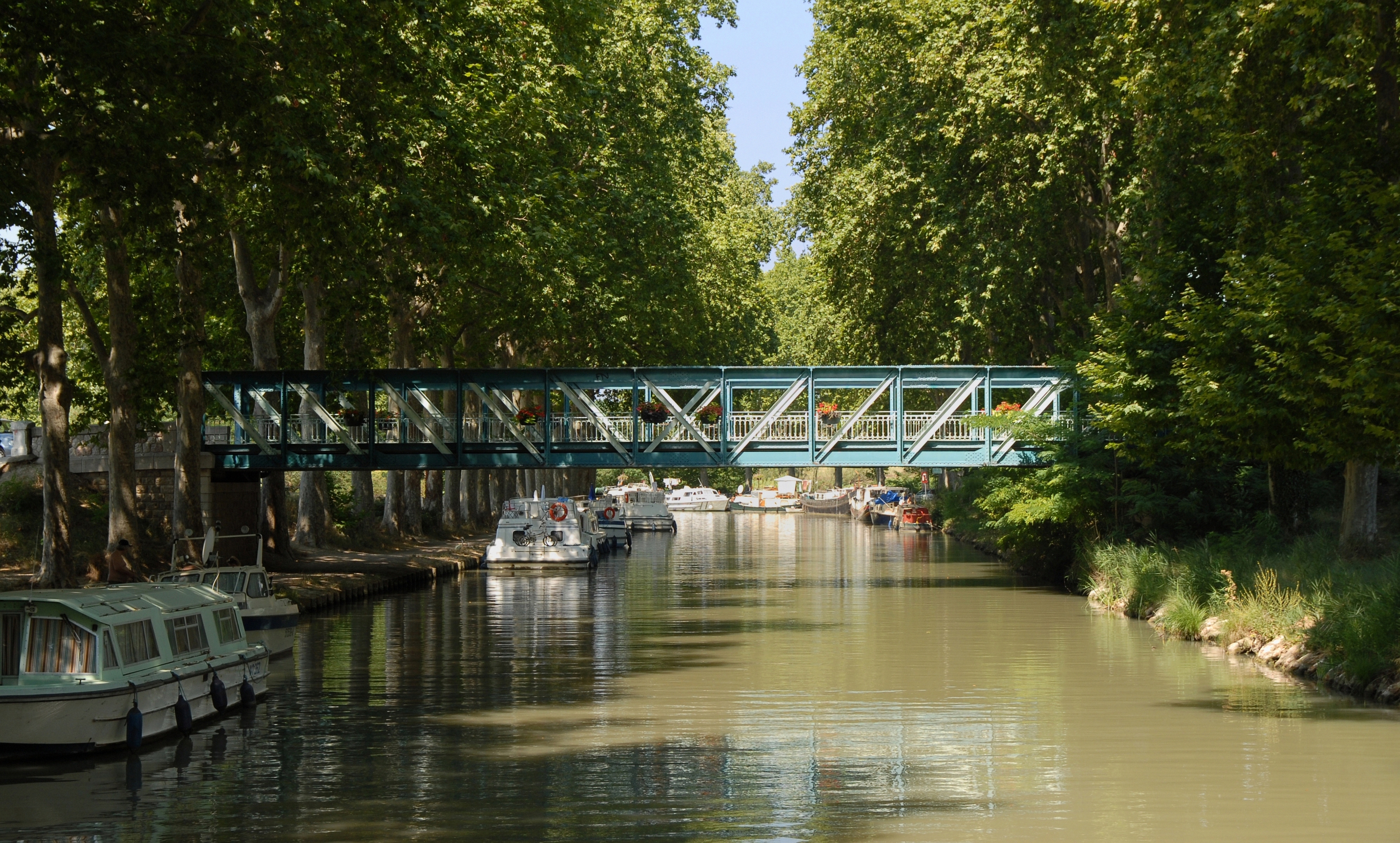 Capestang pont sur Canal du Midi DSC 0096w