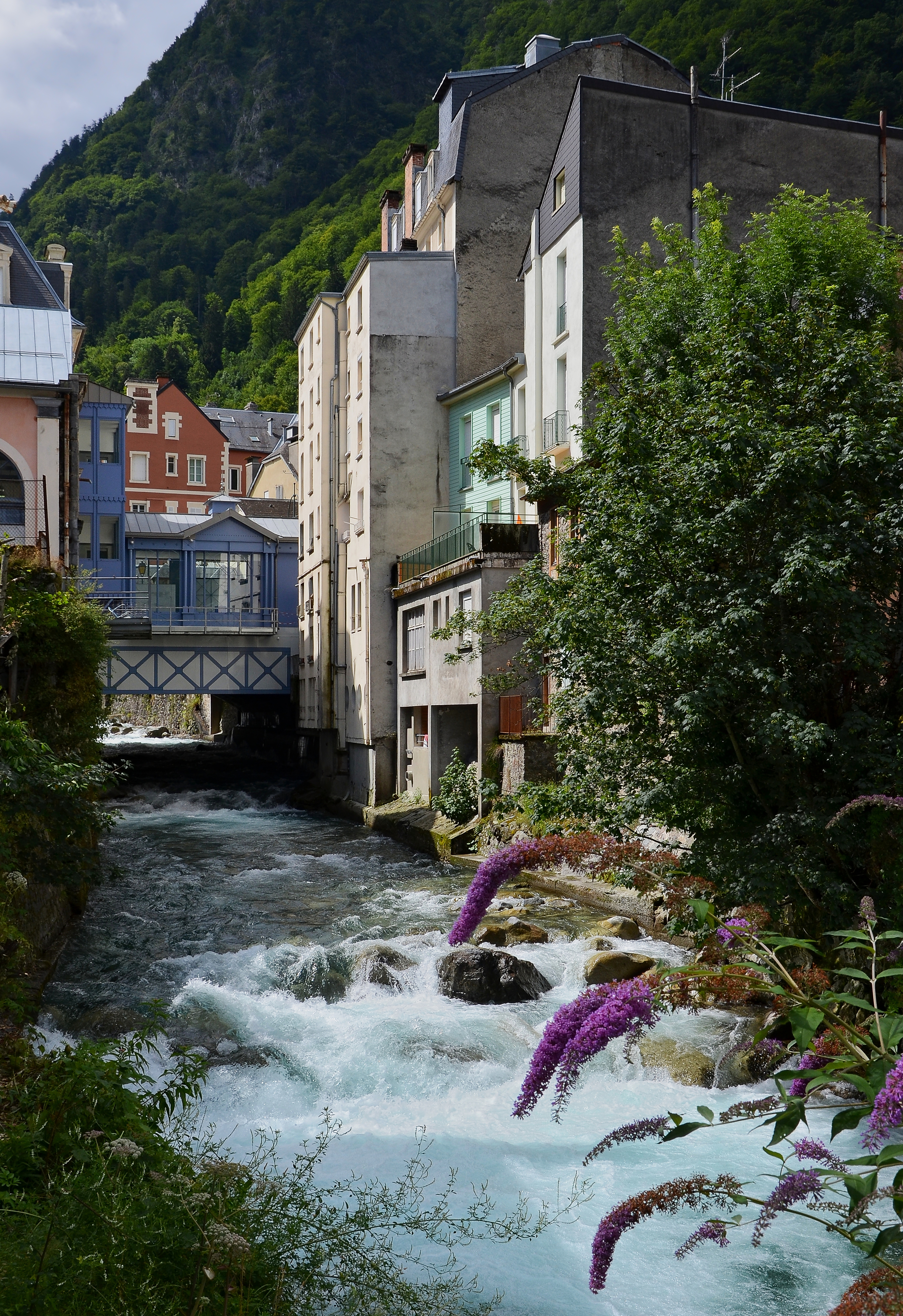Cauterets 65 Le Gave rive droite 2014