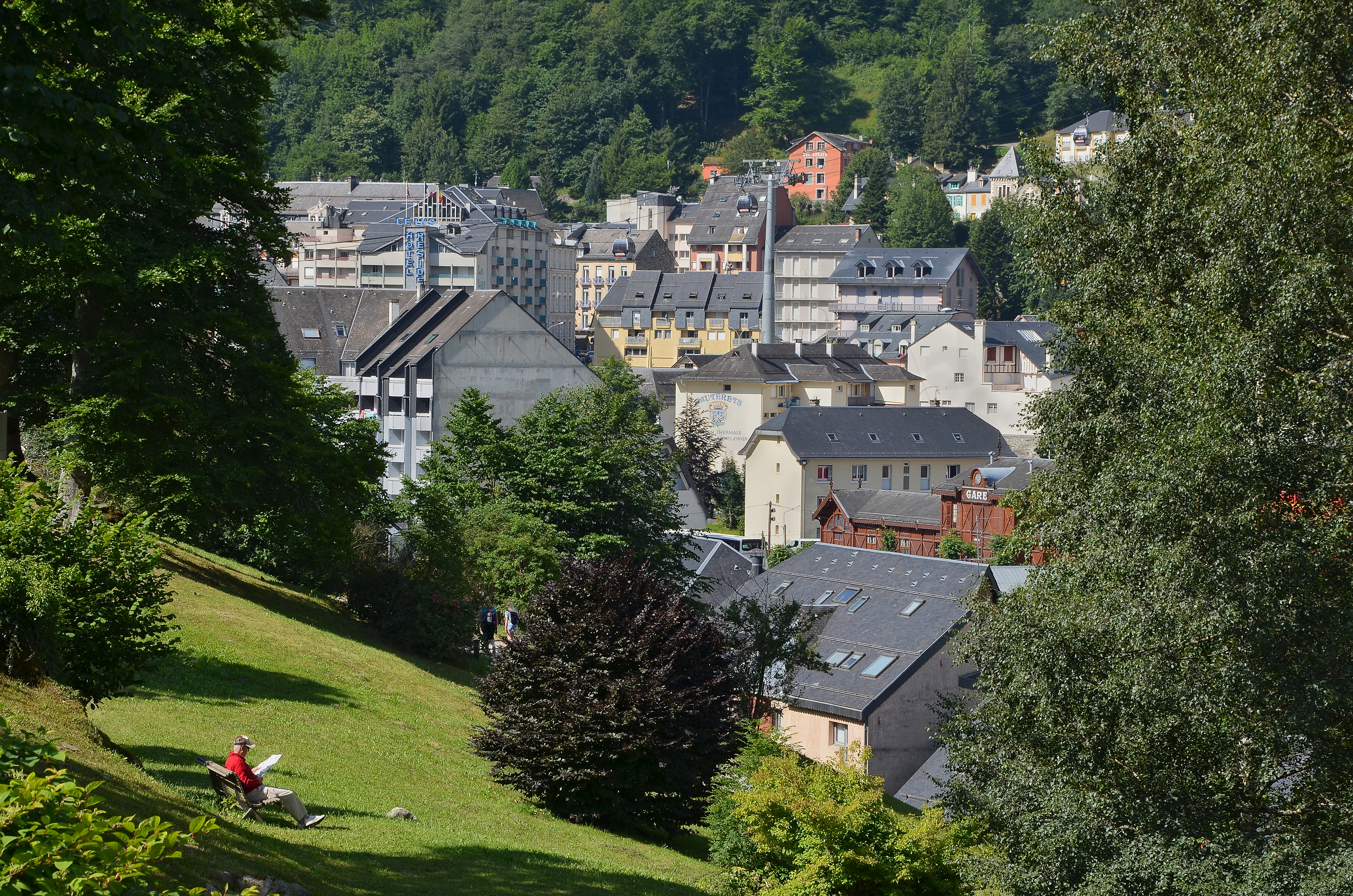 Cauterets 65 Toits d'ardoise 2014