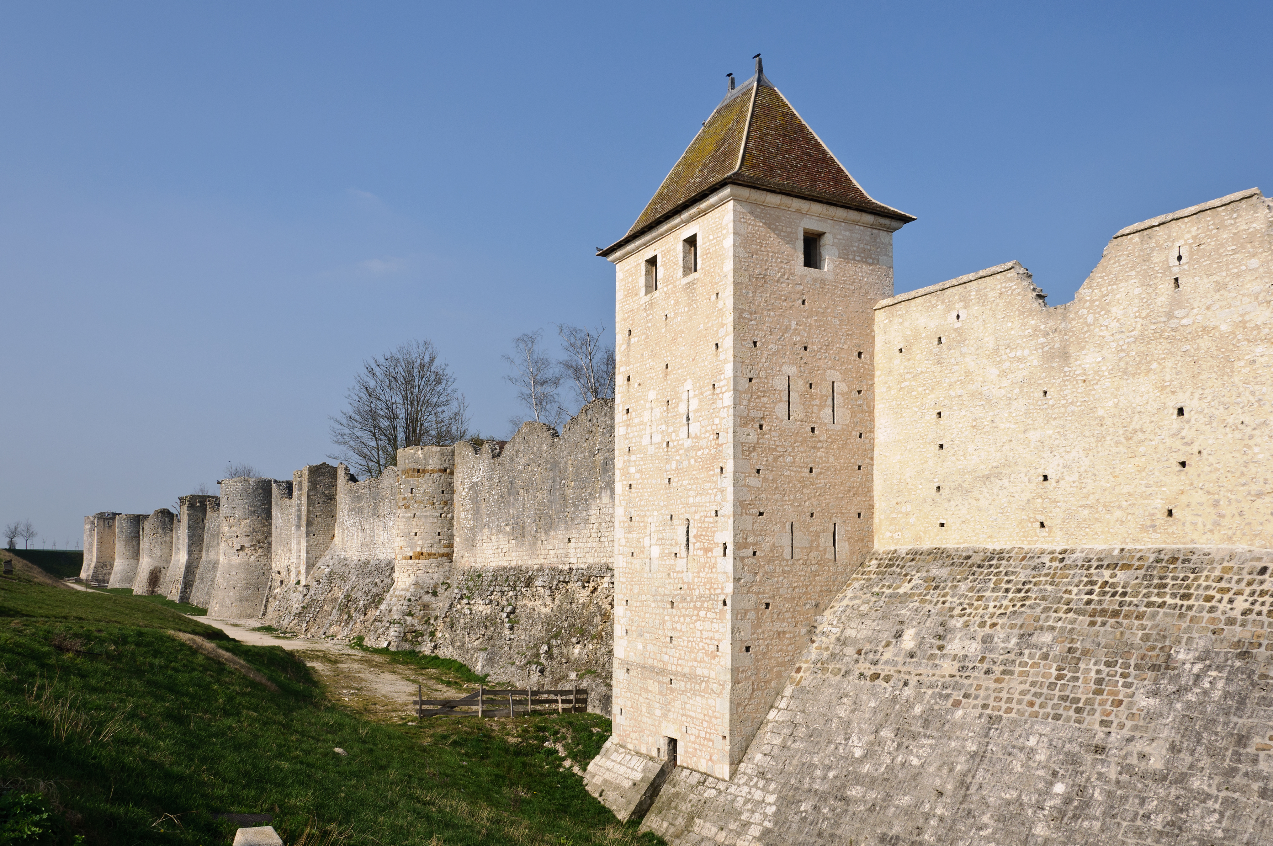 City walls Provins
