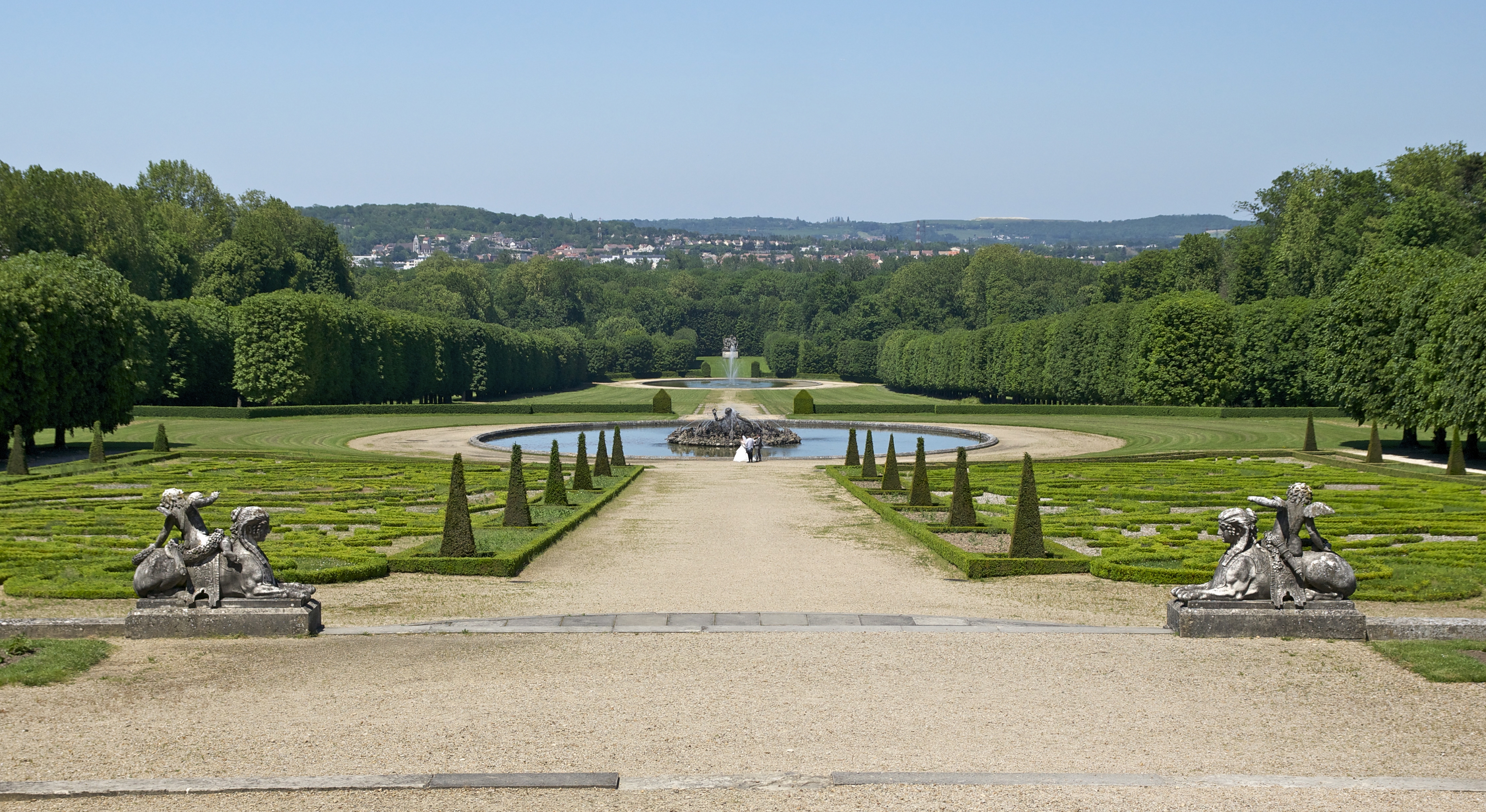 Grande perspective Champs sur Marne coupée