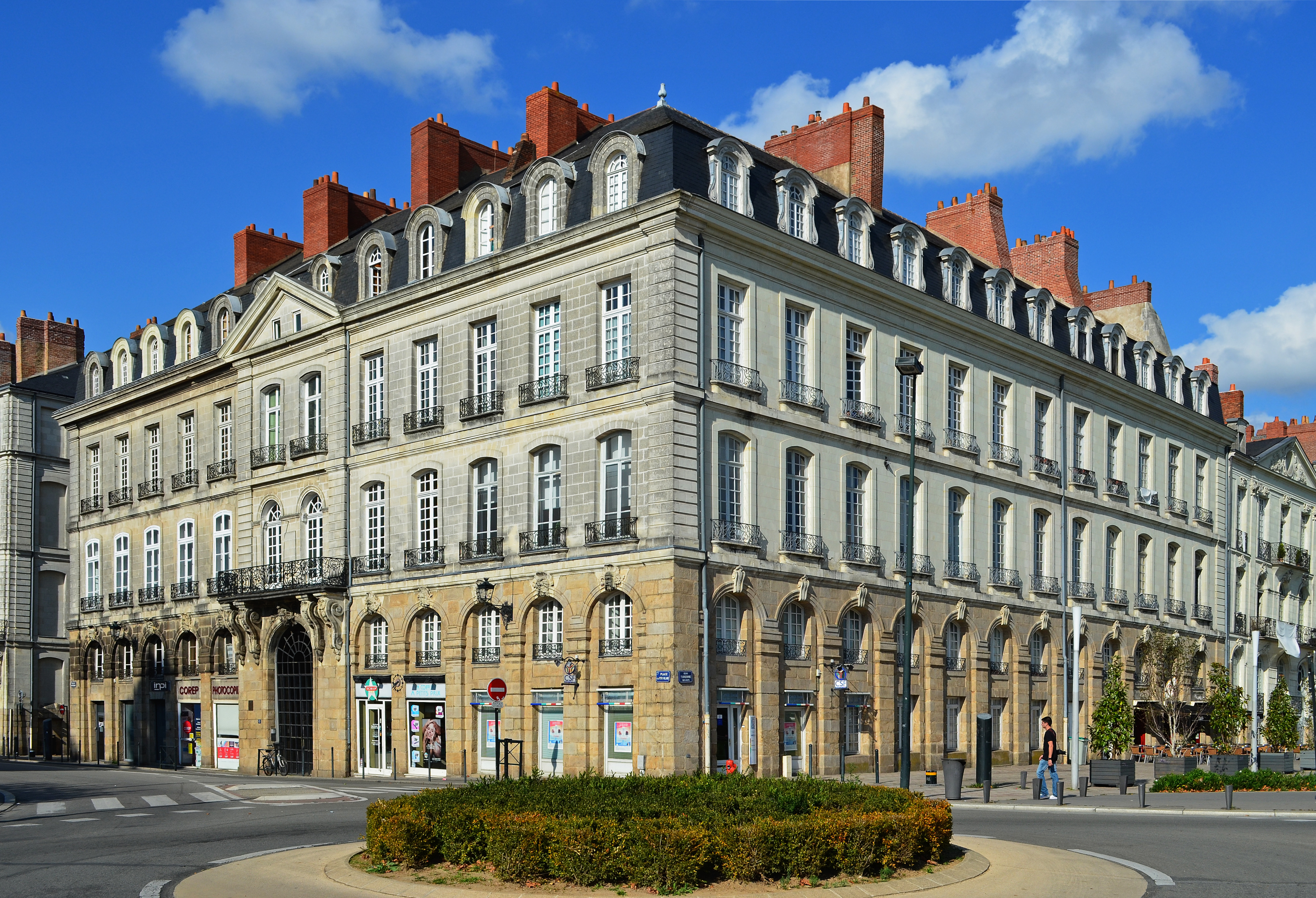 Hôtel Villetreux (vue d'angle) - Nantes
