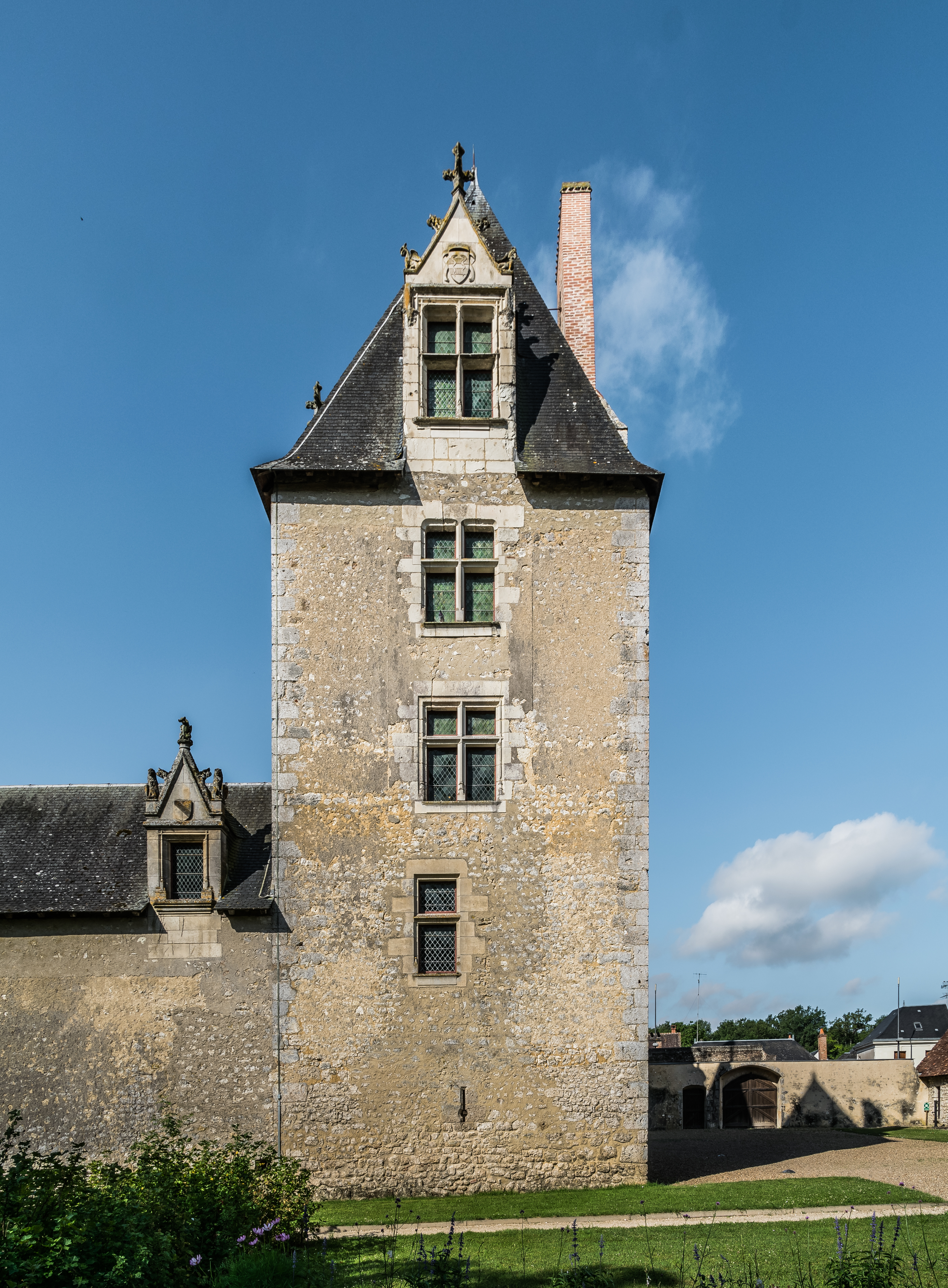 Keep of the Castle of Fougeres-sur-Bievre