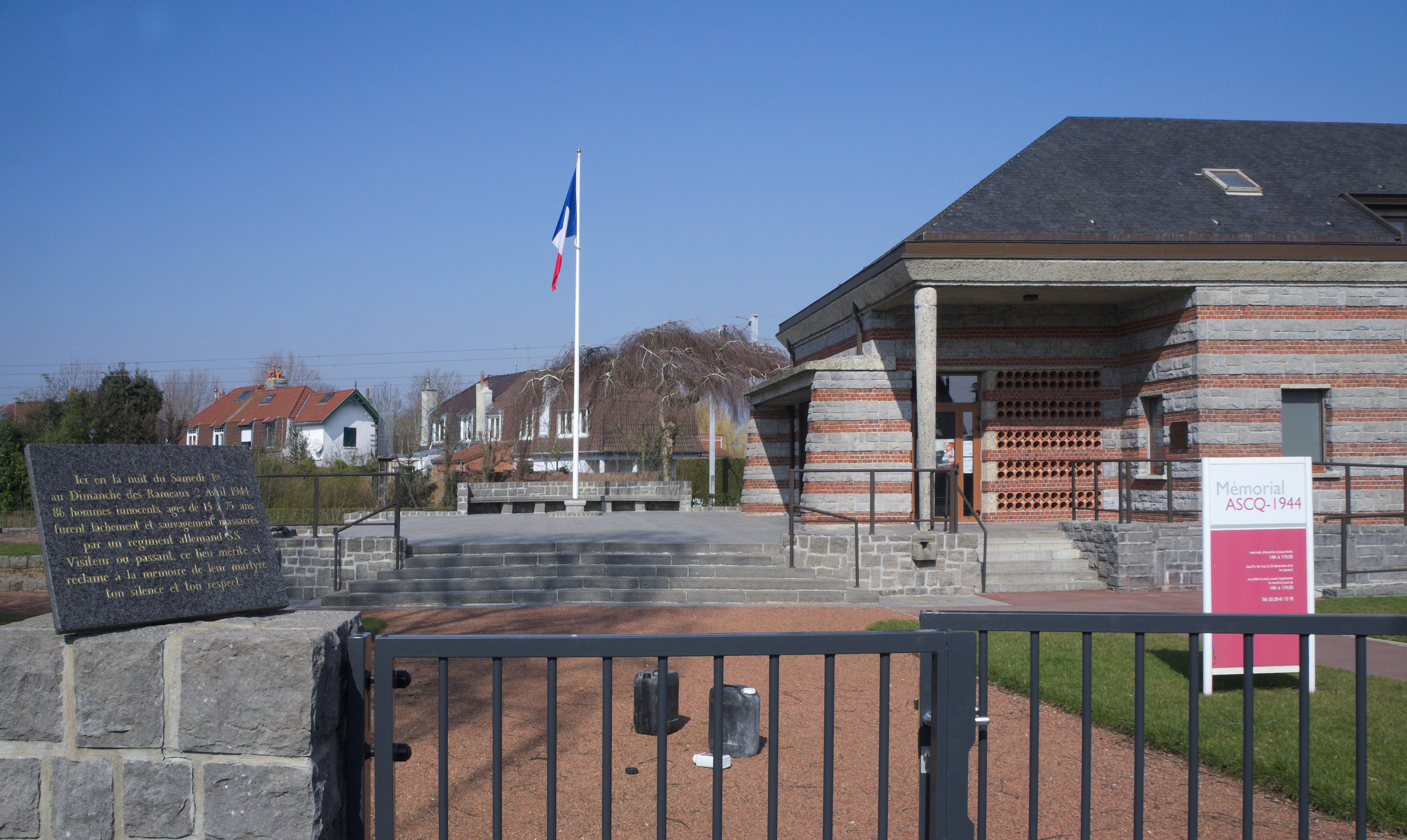 Mémorial d'Ascq.- Villeneuve d'Ascq