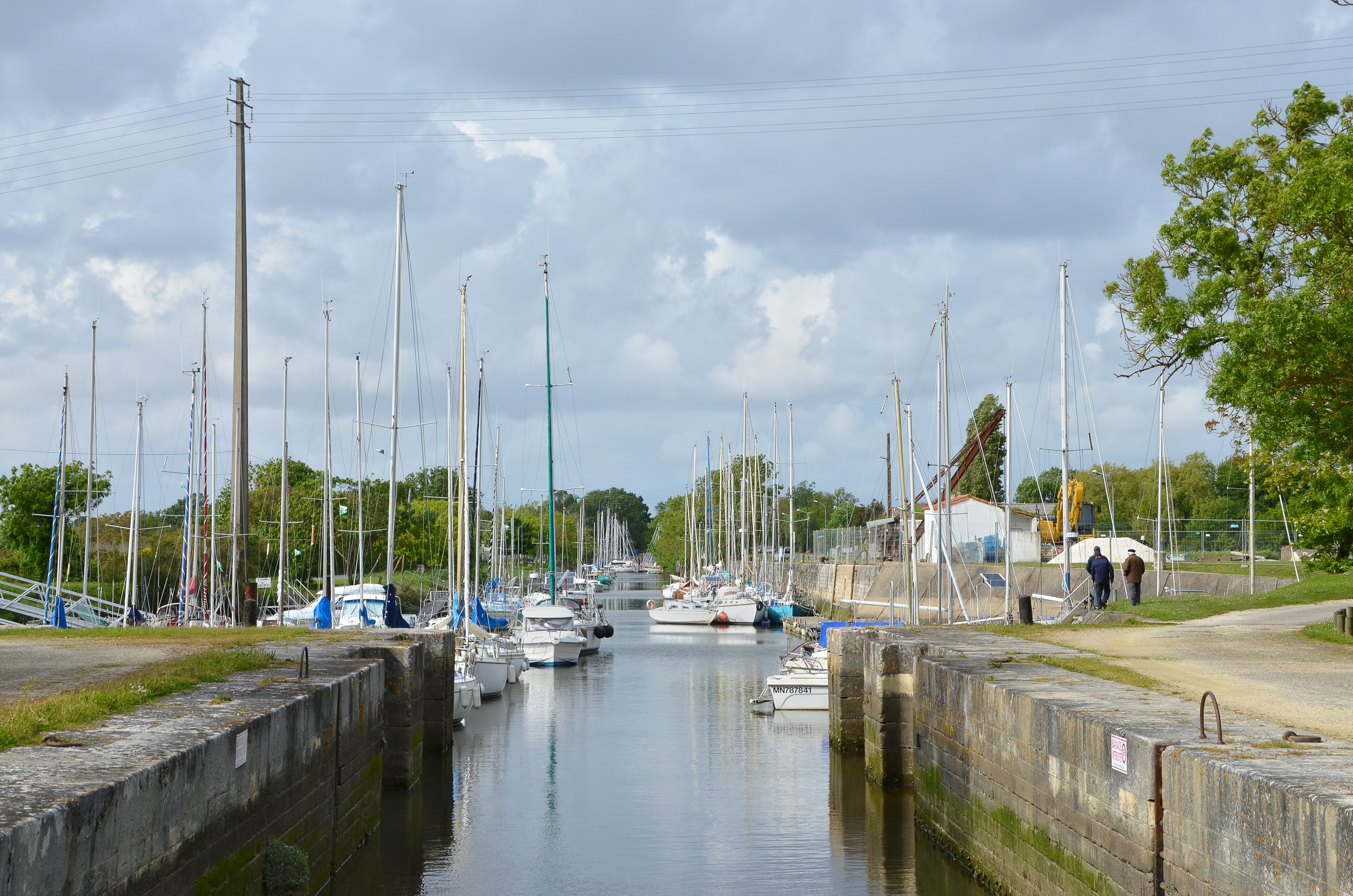 Marennes 17 Chenal & port de plaisance 2013