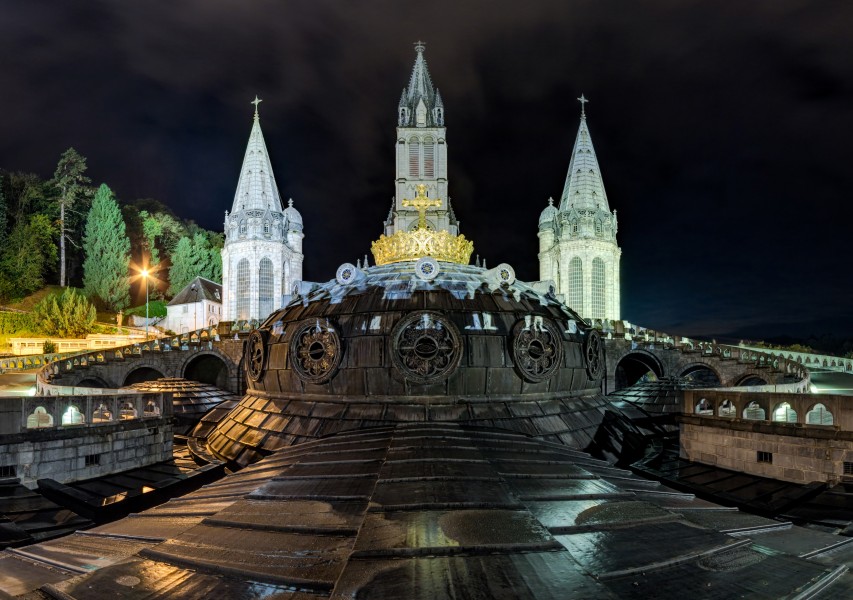 2018 - Basilique Notre-Dame-du-Rosaire de Lourdes