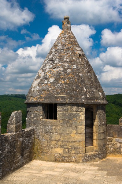 Échauguette Château de Beynac Dordogne 14