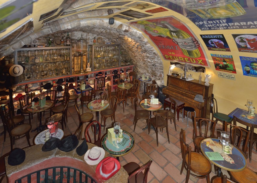 Absinthe museum in Antibes