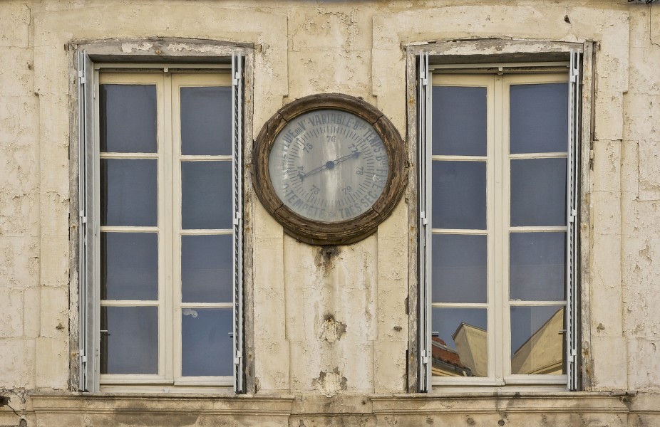 Baromètre rue La Rochelle
