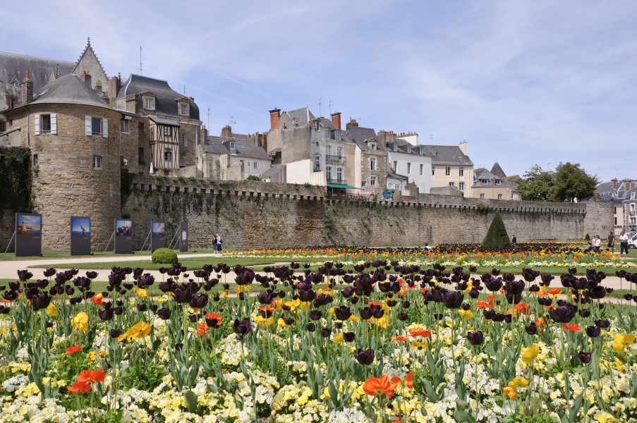 Bretagne les remparts de Vannes