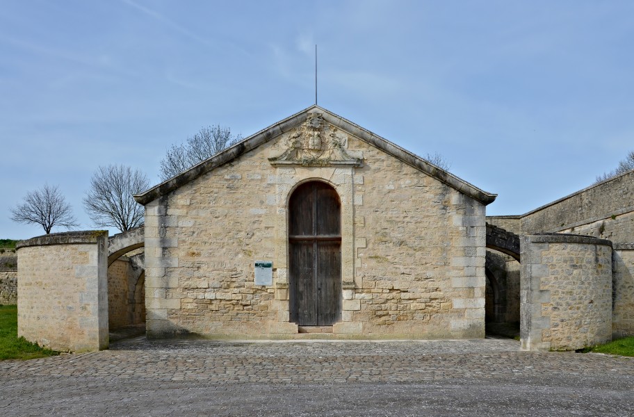 Brouage 17 Poudrière Saint-Luc façade 2014