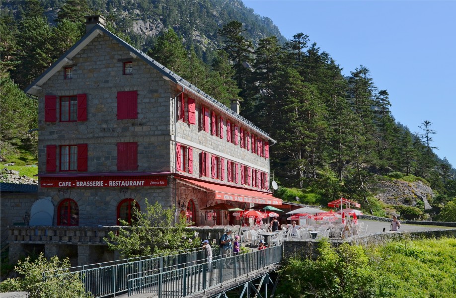 Cauterets 65 Hôtellerie du Pont d'Espagne 2014