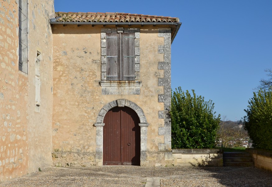 Chalais St-Martial Entrée cloître 2014