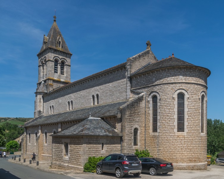 Church of Coussergues 01