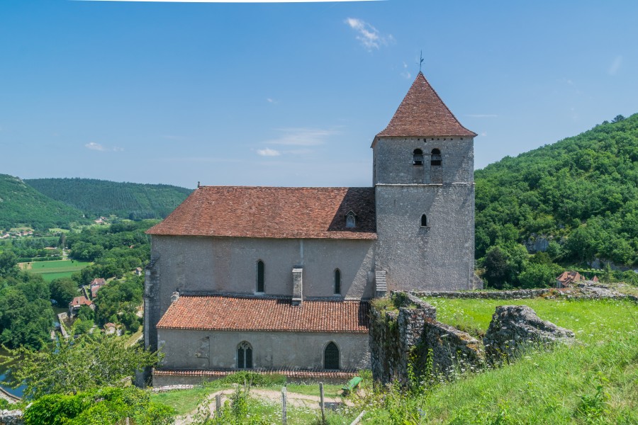 Church of Saint-Cirq-Lapopie 03