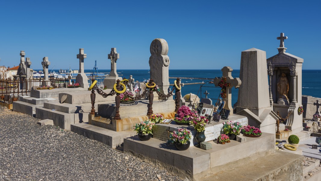 Cimetière marin, Sète, Hérault 03