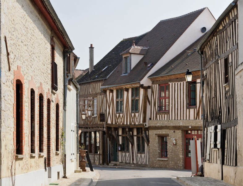 Colombage ville haute Provins