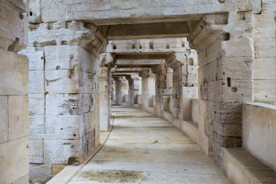 Detail Arles Roman Arena