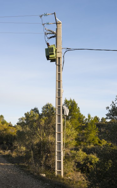 Electricity pylon - Peyriac-de-Mer