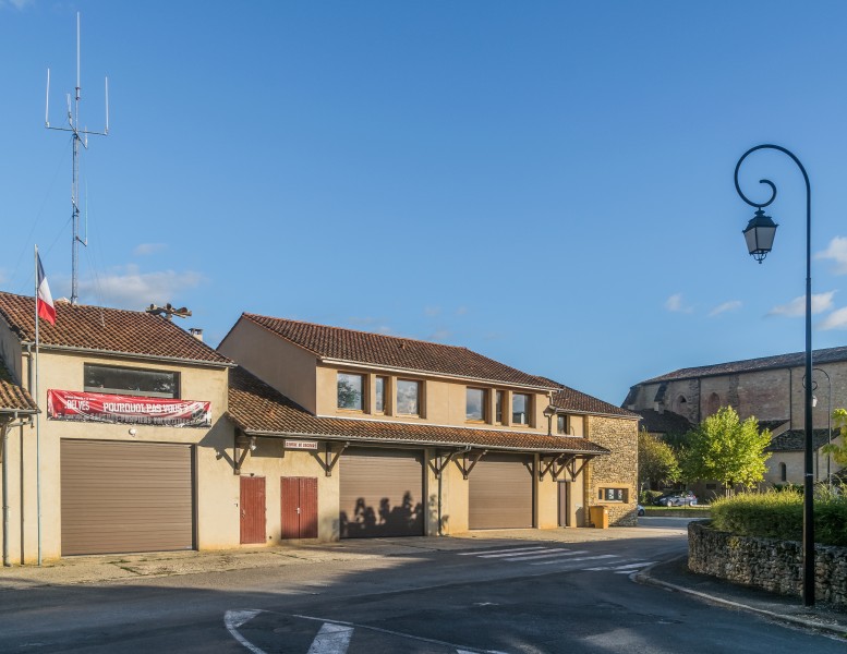 Fire station in Belves