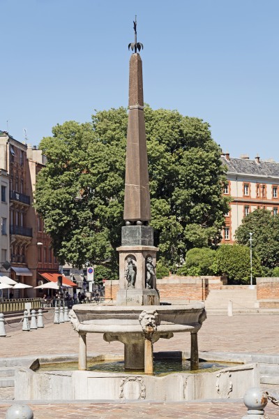 Fontaine de la place Saint-Étienne Toulouse
