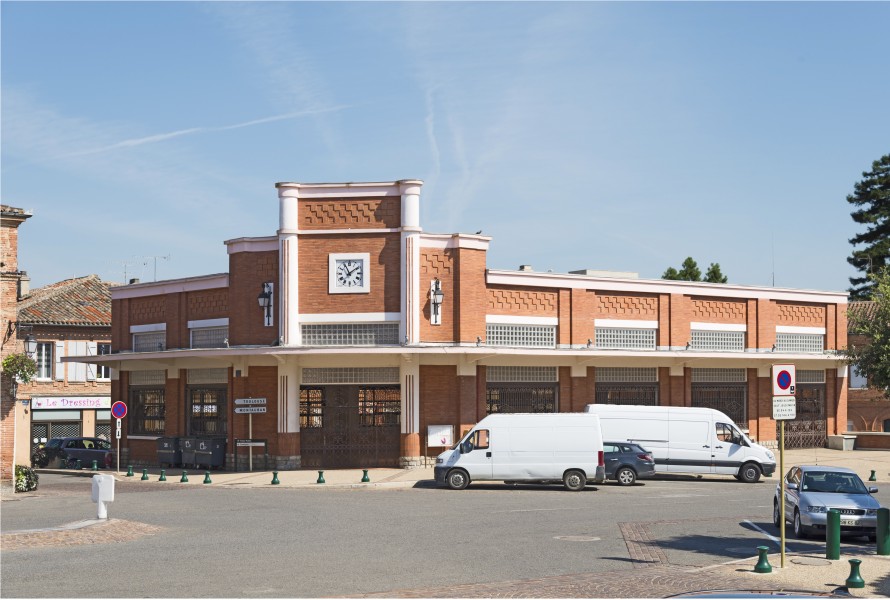 Fronton Le Marché couvert