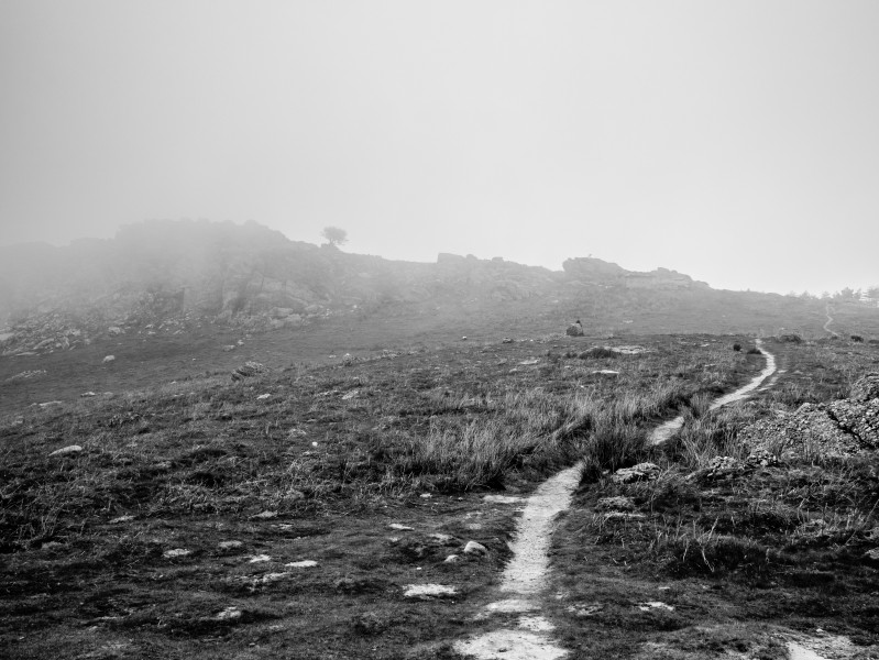 Larrun - Camino por la niebla