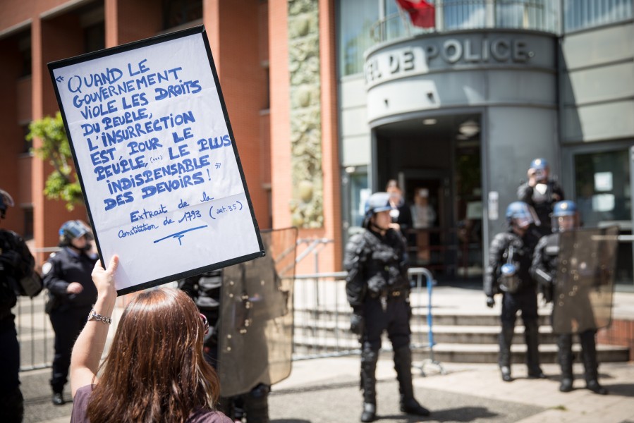 Manifestation contre la loi travail toulouse 2016.05.20