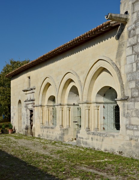 Merpins 16 Abbaye de la Frenade Façade W 2014