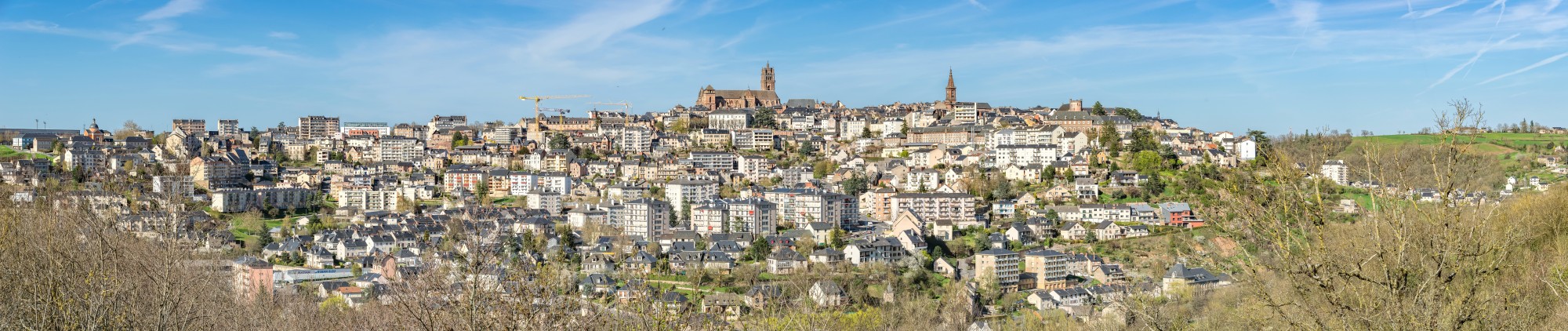 Panoramic view of Rodez 01