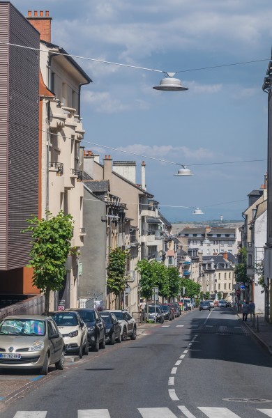 Rue Beteille in Rodez