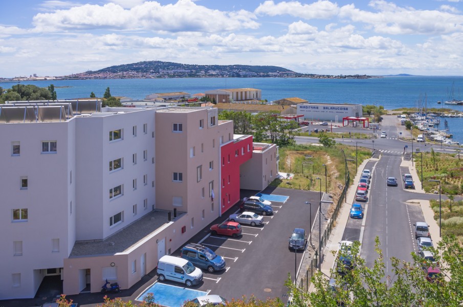 Sète from Balaruc-les-Bains, Hérault 01
