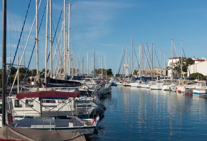 Saint-Martin-de-Ré, port, close-up, Ré island, Charente-Maritime
