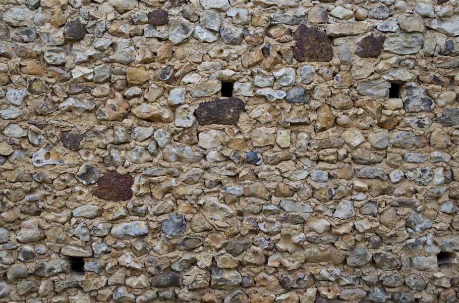 Stone wall old farm Dordogne