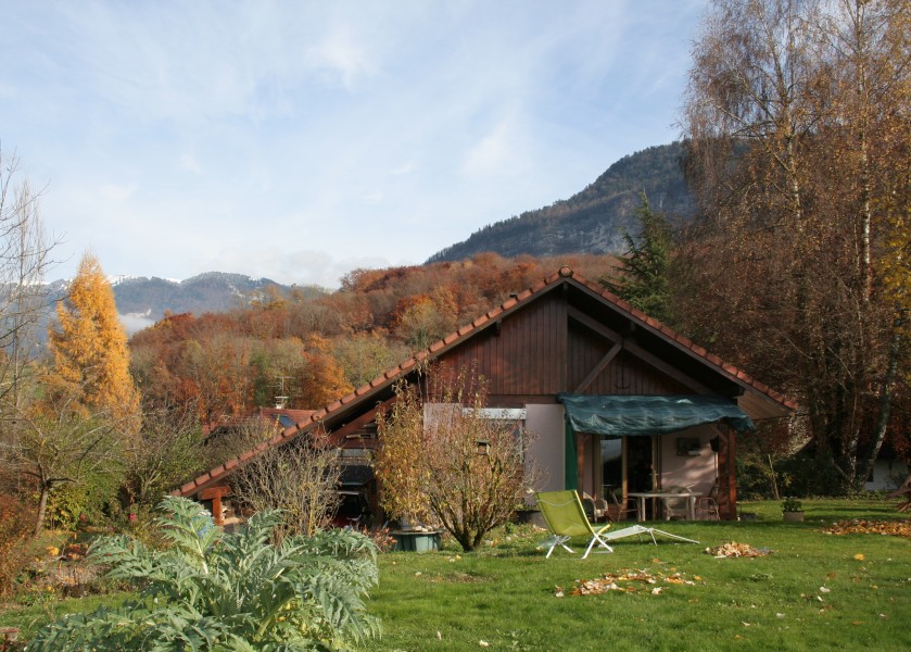 Timber-framed villa, Haute-Savoie, France