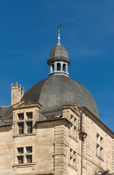 Tour dome clocheton Château de Hautefort 22