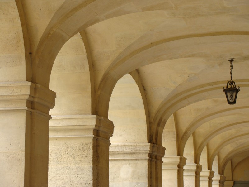 Vault, Cloister, Lycée Henri IV