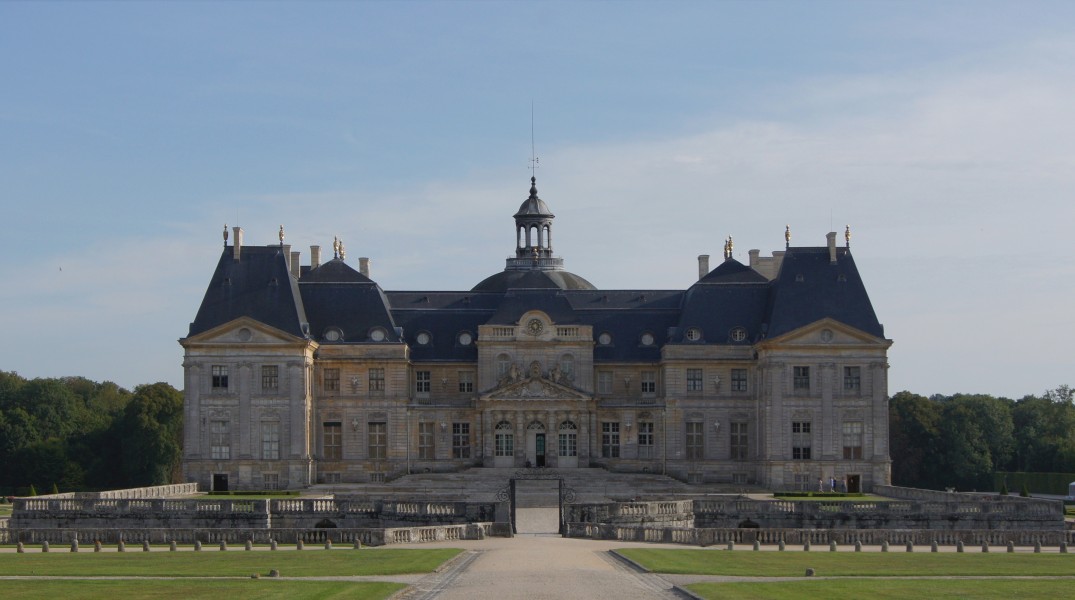Vaux le vicomte entrée