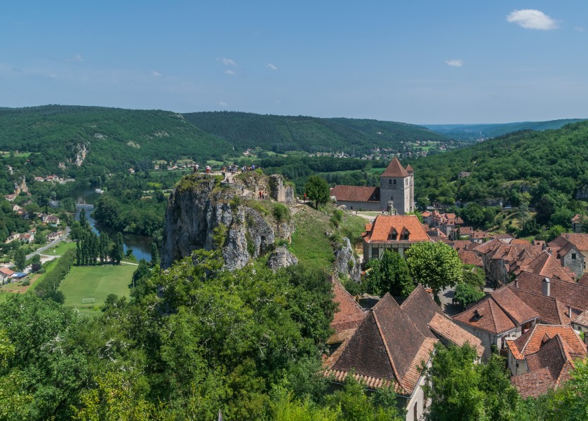 View of Saint-Cirq-Lapopie 03