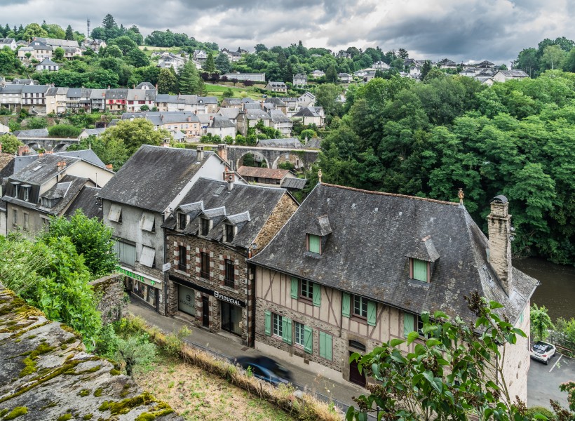 View of Uzerche