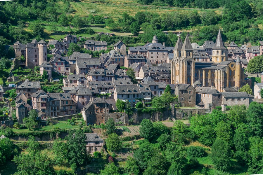 View on Conques 06